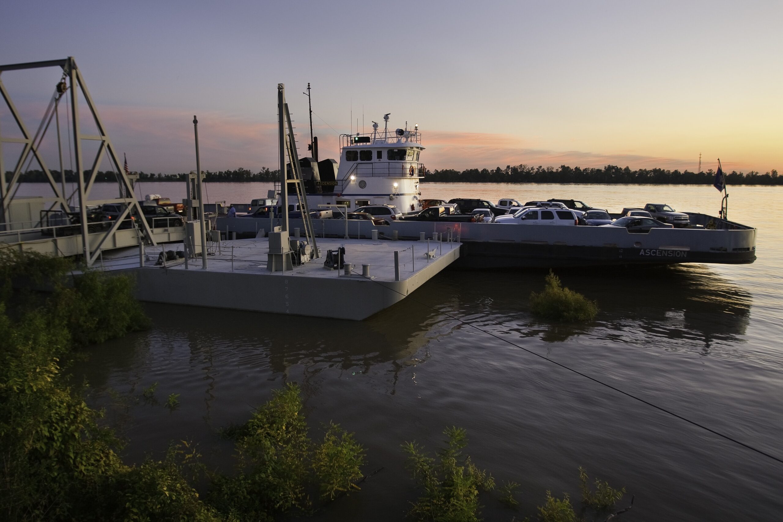 East Iberville Parish tourism destinations: Hansen's Disease Center, Roberto's and the Plaquemine Ferry.